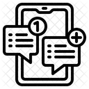 Notificacion De Mensaje Telefono Inteligente Mensaje Icono