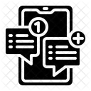 Notificacion De Mensaje Telefono Inteligente Mensaje Icono
