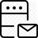 Mensaje Del Servidor Mensajes Del Servidor Correo Electronico Icono