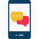 Mensajes Comentarios Chat Icono