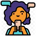 Mensajes de texto  Icono