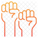 Menschenrechte Ziele Engagement Symbol