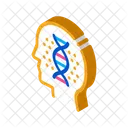 Menschliche DNA  Symbol