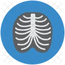 Rippen Radiologie Rontgenuntersuchung Symbol