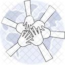 Menschlichkeit Menschen Charakter Symbol