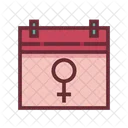 Menstrual Calendar  Icon