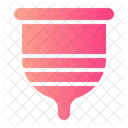 Menstrual Cup Menstruation Reusable Icon