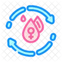 Menstrual Disorders Woman Icon