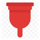 Menstruationstasse  Symbol