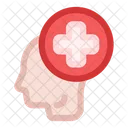 Mental Health Cross Icon