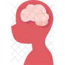 Mental Health Brain Icon