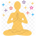 Mental Concentration Meditation Icon