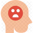 Mental Depressed Anxiety Sadness Icon
