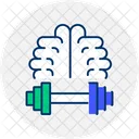 Mental Fitness Cognitive Strength Resilience Icon