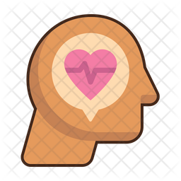 Mental Health Emoji Icon - Download in Colored Outline Style