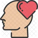 Mental Health Self Love Heart Icon