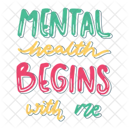 Mental health begins with me  Icon