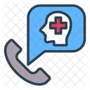 Mental Health Helpline Mental Support Icon