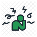 Mental Health Disability Stress Icon