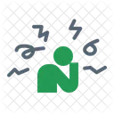 Mental Health Disability Stress Icon