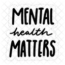 Mental Health Matters Mental Health Psychology Icon