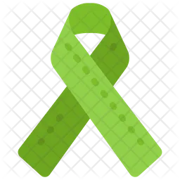 Mental Health Ribbon  Icon