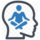 Mental Wellbeing Meditation Mental Icon