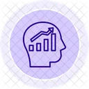 Mentalidade Crescimento Sucesso Ícone