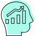 Mentalidade Crescimento Sucesso Ícone