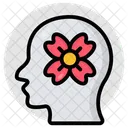 Mentalidade Positiva Mentalidade Bonita Flor Ícone