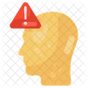 Mente Alerta Alerta Cerebral Alerta Ícone