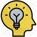 Cerebro Creativo Idea Icon