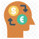 Mente de empresário  Ícone