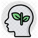 Mente Ecologica Cerebro Ecologico Ecologista Ícone