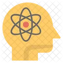 Atomo Cervello Scientifico Icon