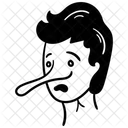 Menteur Faux Mensonge Icon