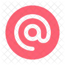 Mention Circle Email Mail Icon