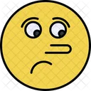 Mentiroso Emoticon Expresion Icono