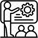 メンター、教育、トレーニング アイコン