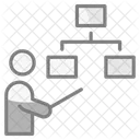 Unterstutzungssystem Akademische Ressourcen Schulberater Symbol