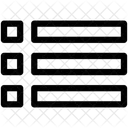 Menu Interface Layout Icon