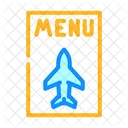 Menu Airline Food Icon