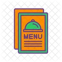 Menu Cafe Fast Food Icon