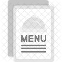 Menu Cafe Fast Food Icon