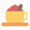 Flat Cafe Store Icon