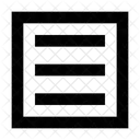 Menu List Interface Icon