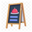 Menu Board Menu Stand Outdoor Menu Icon