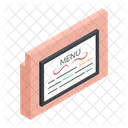 Menu Board  Icône