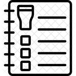Carte des boissons  Icône
