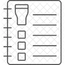 Carte des boissons  Icône